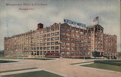 Montgomery Ward & Company's Store Postcard