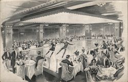 Ica Skating in the College Inn, Hotel Sherman Chicago, IL Postcard Postcard Postcard