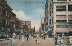 View on Main Street Postcard