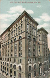 New York Life Bldg. Postcard
