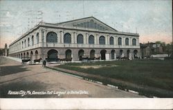 Convention Hall - Largest in the United States Postcard