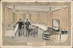 Merchandise Exhibit Chamber, Hotel Muehlebach Postcard
