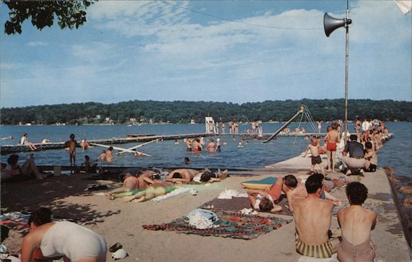 Bledsoe's Beach, Lake James, Pokagon State Park Angola Indiana