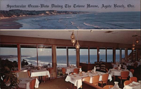 The Towne House, Spectacular Ocean-View Dining Agate Beach Oregon