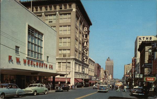 Main Street, Looking North Little Rock Arkansas