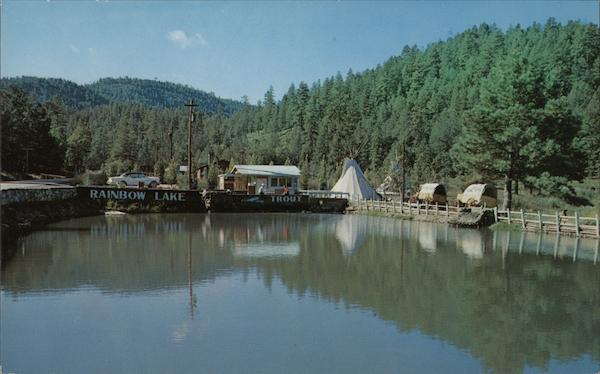 Rainbow Lake up Carrizo Canyon Ruidoso New Mexico