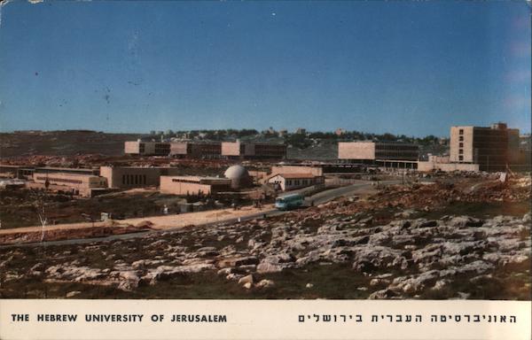 The Hebrew University of Jerusalem Israel Middle East