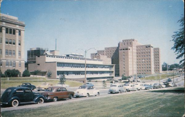 Looking East from State University Hospital Oklahoma City