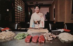 Japanese Steak House Postcard