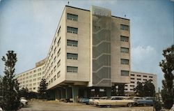 International Hotel, New York International Airport Postcard