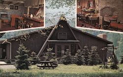 Bear Lake Inn Pennsylvania Dan Rockwell Postcard Postcard Postcard