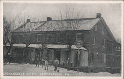 Germansville Hotel Postcard
