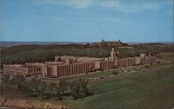 Milton Hershey Jr-Sr High School Postcard