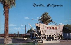 Needles Welcome Wagon Postcard