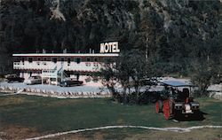Three Valley Motel Postcard
