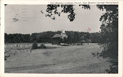 Zion Moselem Lutheran Church Postcard