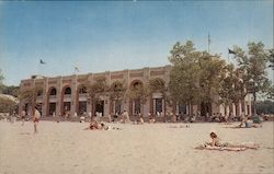 Pavilion and Bath House, Indiana Dunes State Park Postcard