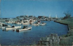 Perkins Cove Ogunquit, ME Postcard Postcard Postcard