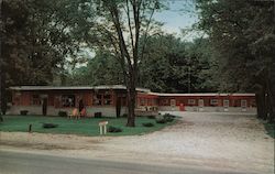 Town House Motel Rockville, IN Postcard Postcard Postcard