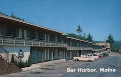 Frenchman's Bay Motel Bar Harbor, ME Postcard Postcard Postcard