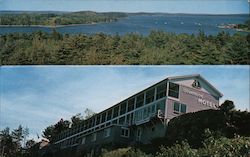 Bluenose Motel Bar Harbor, ME Postcard Postcard Postcard