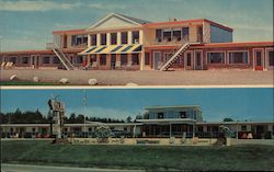 Ocean View and Gull Hotel Belfast, ME Postcard Postcard Postcard