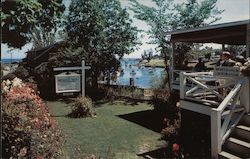 The Hawthorne Lodge, The Country Store and The Breakfast Deck Postcard