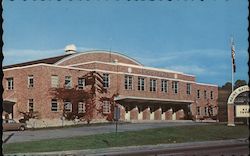 The Maine National Guard Armory Augusta, ME Walt Reyelt Postcard Postcard Postcard