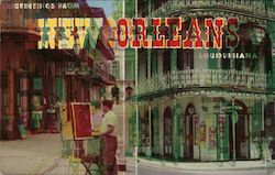 Greetings from New Orleans Postcard
