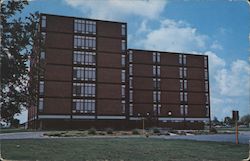 Lincoln Residence Hall, Eastern New Mexico University Postcard