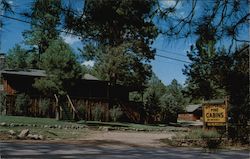 Whispering Pine Cabins Postcard