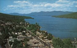 Scenic Lake George Postcard
