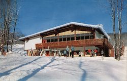 Holiday Valley Chalet Postcard