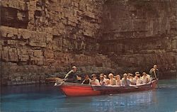 Ausable Chasm Boat Ride Postcard