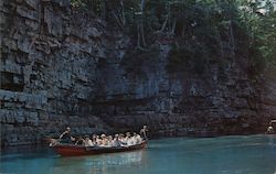 In the Boat Ride in Famous Ausable Chasm Postcard
