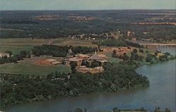 Aerial View of Concordia Lutheran Junior College Postcard
