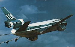 Trans International Airlines Postcard
