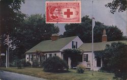 Birthplace of Clara Barton, Founder of the American Red Cross North Oxford, MA Postcard Postcard Postcard