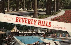 Greetings From Beverly Hills California Postcard Postcard Postcard