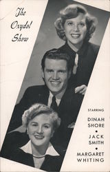 The Oxydol Show starring Dinah Shore, Jack Smith, Margaret Whiting Hollywood, CA Postcard Postcard Postcard