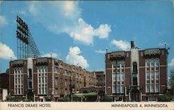 Hotel Francis Drake Minneapolis, MN Postcard Postcard Postcard