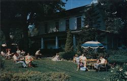 Winona Falls Lodge and Cabins in the Poconos Postcard