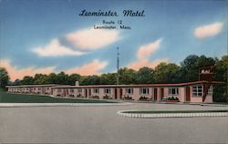 Leominster Motel Massachusetts Postcard Postcard Postcard