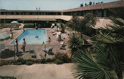 Disneyland Viking Motel Postcard