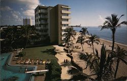 Lighthouse Cove Resort Motel Pompano Beach, FL Postcard Postcard Postcard