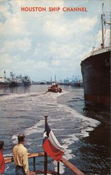 Houston Ship Channel Postcard