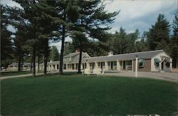 White Trellis Motel Postcard