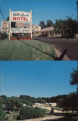 Wells-Moody Motel and Campground Postcard