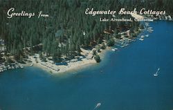 Edgewater Beach Cottages Postcard