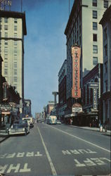 Gay Street, North From Church Avenue Postcard